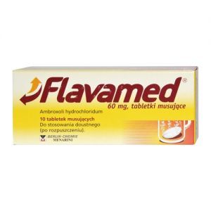 Flavamed 60 mg  10 tabletek musujących