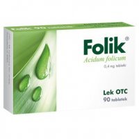Folik 0,4 mg, 90 tabletek