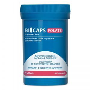 ForMeds, Bicaps Folate - L-metylofolian wapnia, 60 kapsułek
