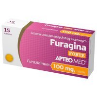 Furagina Forte Apteo Med 100mg, 15 tabletek