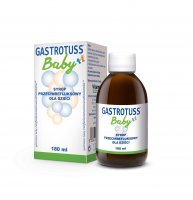 Gastrotuss baby, syrop przeciwrefluksowy dla niemowląt i dzieci, 180 ml