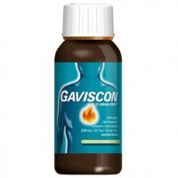 Gaviscon o smaku mięty,  zawiesina doustna na zgagę, 150 ml