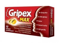 Gripex max, 10 tabletek