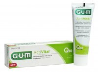 Gum Sunstar, ActiVital pasta wspierająca zdrowie dziąseł z koenzymem Q10 i wyciągiem z granatu, 75ml