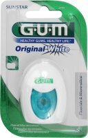 Gum Sunstar, Nić dentystyczna Original White, usuwa przebarwienia, 30m