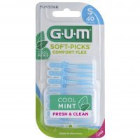 Gum Sunstar, Soft-Picks Comfort-Flex szczoteczki międzyzębowe, rozmiar Small, 40sztuk