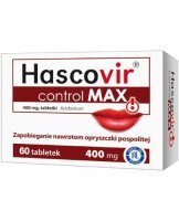 Hascovir control max 400mg, 60 tabletek
