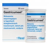 Heel, Gastricumeel, dolegliwości trawienne, 50 tabletek podjęzykowych