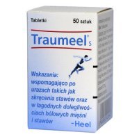 Heel, Traumeel S - na stany zapalne, 50 tabletek podjęzykowych