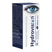 Hydrovision, nawilżające krople do oczu, bez konserwantów, 10 ml