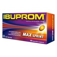 Ibuprom MAX Sprint 400mg, 40 kapsułek