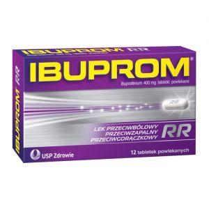 Ibuprom RR 400 mg, 12 tabletek
