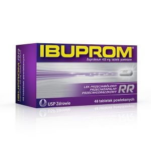 Ibuprom RR 400 mg, 48 tabletek