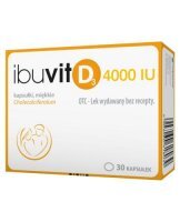 Ibuvit D3 4000 IU, 30 kapsułek