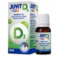 Juvit Kids D3 20000 IU/ ml, krople doustne, roztwór, 10 ml