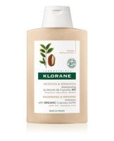 Klorane, Szampon z organicznym masłem Cupuacu włosy bardzo suche i zniszczone odżywienie i regeneracja, 400ml