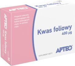 Kwas foliowy, Apteo, 90 tabletek