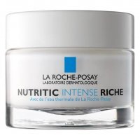 La Roche-Posay Nutritic Intense Riche, intensywna pielęgnacja odżywczo- regenerująca, krem do skóry bardzo suchej, 50ml