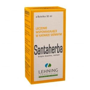 Lehning, Santaherba - katar sienny, astma, krople doustne, 30ml