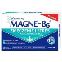 Magne-B6 Zmęczenie i Stres, 30 tabletek powlekanych