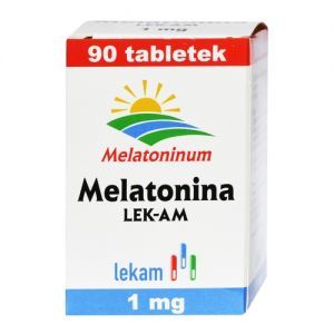 Melatonina 1 mg, 90 tabletek