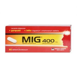 MIG 400mg, 20 tabletek