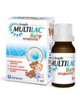 Multilac Baby, synbiotyk, krople, 5ml