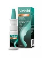 Nasivin Kids 0,025%, aerozol do nosa, dla dzieci od 1 do 6 lat, 10ml