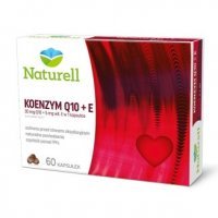 Naturell, Koenzym Q-10 30 mg + vitamina E 5mg, 60 kapsułek