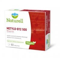Naturell, Metylo B-12 500, 60 tabletek