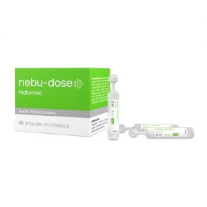 Nebu-Dose Hialuronic, roztwór z kwasem hialuronowym do inhalacji, 30 ampułek po 5ml