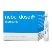 Nebu-Dose Hipertonic, roztwór hipertoniczny do inhalacji, 30 ampułek po 5ml