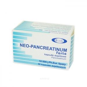 Neo-Pancreatinum Forte 10000j.Ph.Eur., 50 kapsułek