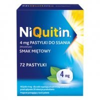 Niquitin 4 mg, 72 pastylki do ssania