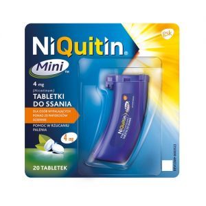 NiQuitin Mini, 4mg, 20 tabletek do ssania