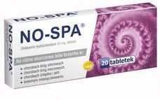 No-Spa 40mg 20 tabletek