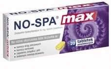 No-Spa MAX 80mg 20 tabletetk