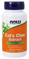 NOW Foods, Cat's Claw extract - koci pazur 3400mg, 60 kapsułek