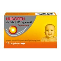 Nurofen 125 mg, 10 czopków