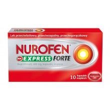 Nurofen Express Forte 400mg, 10 kapsułek