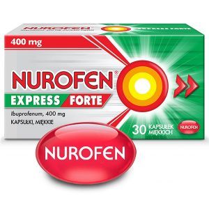 Nurofen Express Forte 400mg, 30 kapsułek
