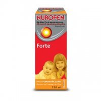Nurofen Forte zawiesina doustna dla dzieci od 3 miesiąca o smaku pomarańczowym 150 ml