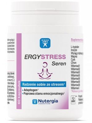 Nutergia, Ergystress seren - pomaga w stresowych sytuacjach, 60 kapsułek