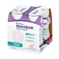 Nutridrink Skin Repair, preparat odżywczy, smak truskawkowy, 4 x 200 ml