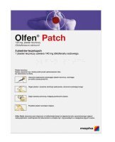 Olfen Patch 140 mg, plastry lecznicze, 5 sztuk
