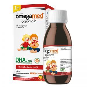 Omegamed Odporność syrop powyżej 1+ roku życia, 140 ml