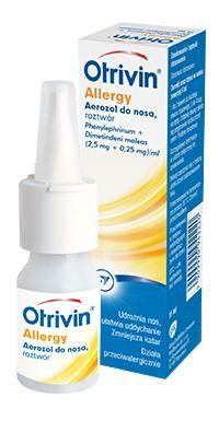 Otrivin Allergy, aerozol do nosa (2,5mg+0,25mg), 15ml