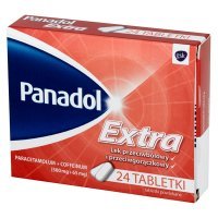 Panadol Extra 500mg+65mg, 24 tabletki