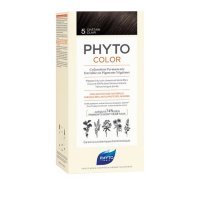PHYTO Color, farba do włosów, 5 jasny kasztanowy, 50ml
