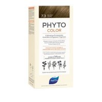 Phyto, Phytocolor, farba 7.3, złoty blond, 50 ml